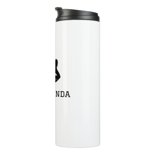 Müllpanda - Racoon Thermosbecher (Nach rechts gedreht)