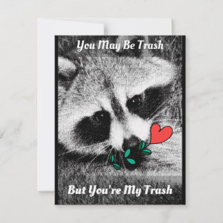 Müllpanda V-Day Card Feiertagskarte