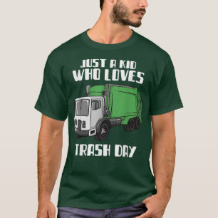 Mülltag nur ein Kind, das Liebe Müll am Tag T T-Shirt