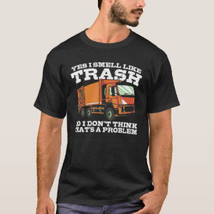 Mülltransporter am Mülltag Recycelnd Müll T-Shirt