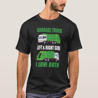 Mülltransporter Recycelnd Mülltransporter für den  T-Shirt