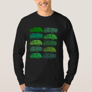 Mülltrennung Recycelnd Tagesmüll T-Shirt