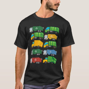 Mülltrennung Recycelnd Tagesmüll T-Shirt