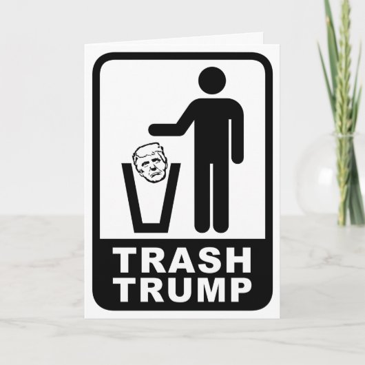 Mülltrump Karte (Vorderseite)