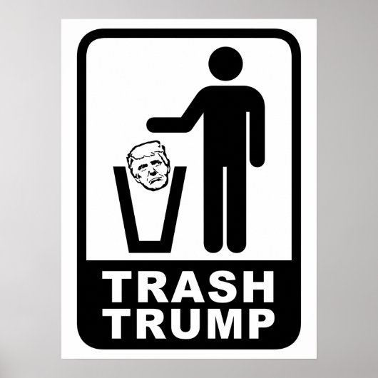Mülltrump Poster (Vorne)