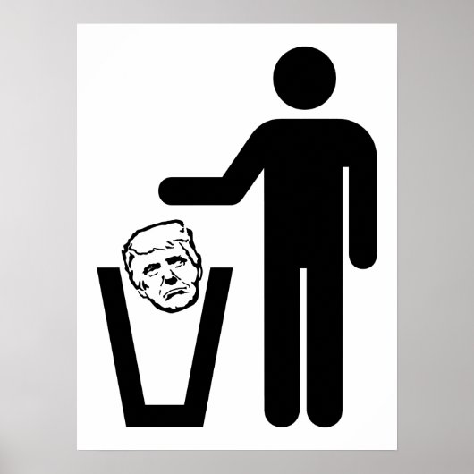 Mülltrump Poster (Vorne)