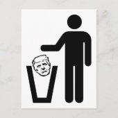 Mülltrump Postkarte (Vorderseite)