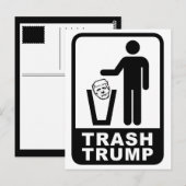 Mülltrump Postkarte (Vorne/Hinten)