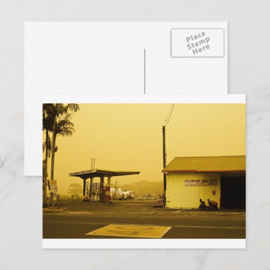 Mullumbimby Dust Storm Postkarte (Vorne/Hinten)