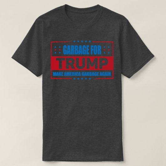 Müllvermeidung Donald Trump T-Shirt (Design vorne)