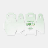 Müllwagen 1. Geburtstag Party Geschenkschachtel (Ungefaltet)