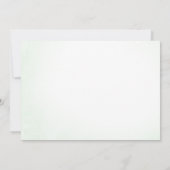 Müllwagen 2. Geburtstag Party Foto Einladung (Rückseite)