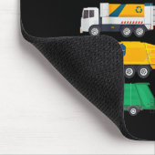 Müllwagen Abfall Trennung Kostüm Kinder Mousepad (Ecke)
