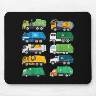 Müllwagen Abfall Trennung Kostüm Kinder Mousepad