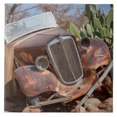 Müllwagen Fliese (Vorderseite)