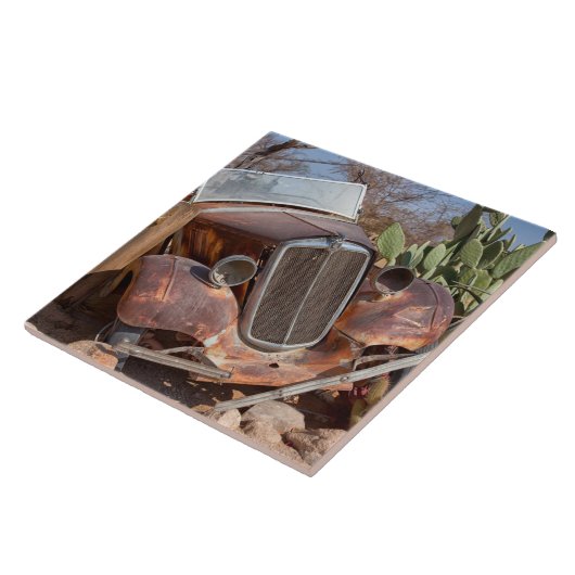 Müllwagen Fliese (Seite)