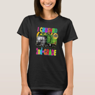 Müllwagen I zerkleinert Abschluss der ersten Klass T-Shirt
