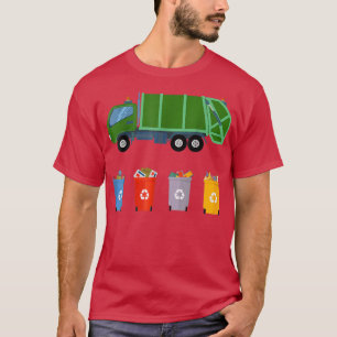 Müllwagen Kinder Recycling LKW 2403 T-Shirt