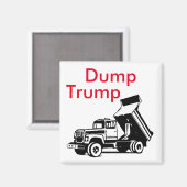 Müllwagen Magnet (Vorderseite/Rückseite)