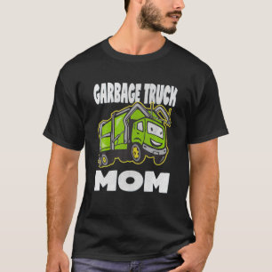 Müllwagen Mama Vintage Mütter Monster Trucks Motte T-Shirt