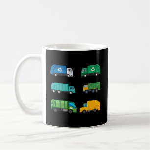 Müllwagen Mülleimer Recycelnd Müllwagen Dr. Kaffeetasse