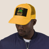 Müllwagen nur ein Junge, der Mülltransporter Liebe Truckerkappe (Beispiel)