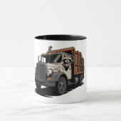 Müllwagen Panda Tasse (Zentrum)