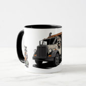 Müllwagen Panda Tasse (Vorderseite Links)