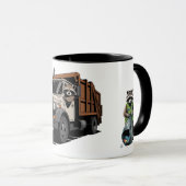 Müllwagen Panda Tasse (VorderseiteRechts)