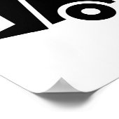 Müllwagen Poster (Ecke)