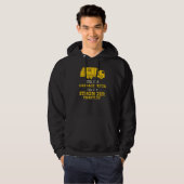 Müllwagen Recycelnd Müllwagen Hoodie (Vorne ganz)