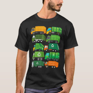 Müllwagen-Recycling-Tag Müll Abfalltrennung T-Shirt