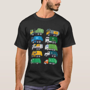 Müllwagen-Recycling-Tag Müllabfalltrennung T-Shirt