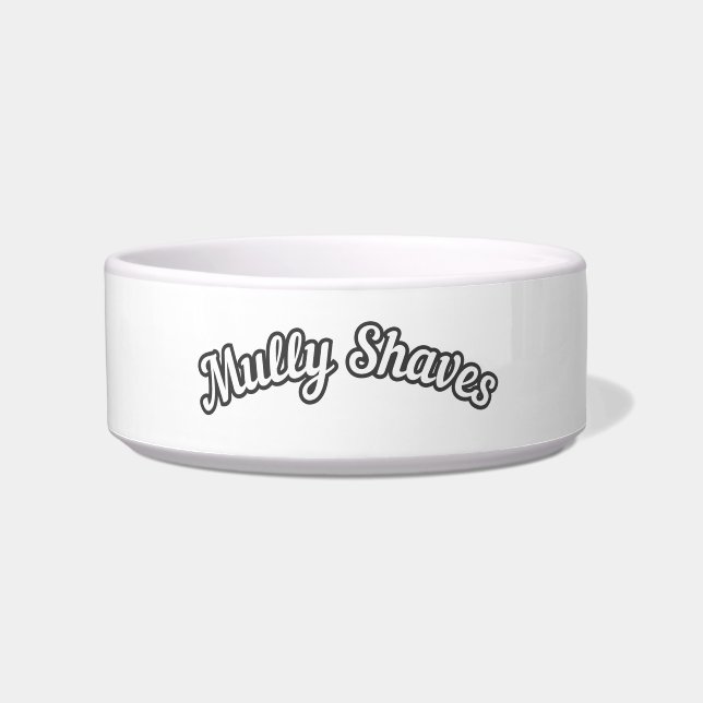 Mully Shaves Lathering Bowl Napf (Vorderseite)
