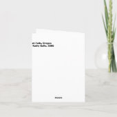 Mulnomah Fälle Karte (Rückseite)