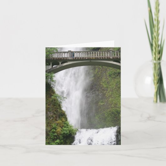 Mulnomah Fälle Karte (Vorderseite)