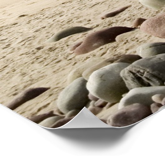 Mulrany Strand Print Poster (Ecke)