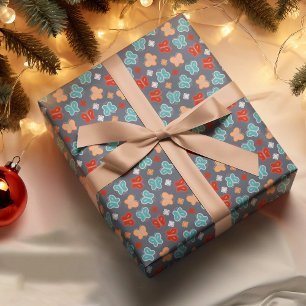 Multcolor Butterfly-Cartoon Geschenkpapier