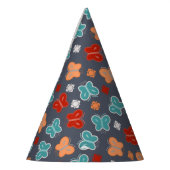 Multcolor Butterfly-Cartoon Partyhütchen (Links)