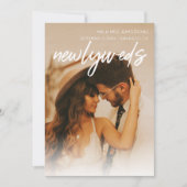 Multi 3 Foto & Typografie Neuankündigung Einladung (Vorderseite)