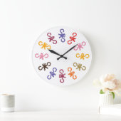 Multi-Affen-Geschäftsuhr Große Wanduhr (Zuhause)
