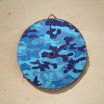 Multi Blue Camouflage Game Dartscheibe<br><div class="desc">Dieses blaue Dartboard der Camouflage würde Weihnachten,  Geburtstag,  Vatertag oder Muttertag ein tolles Geschenk machen. Dieses blaue Design der Camouflage findet sich auf weiteren Artikeln in meinem Shop,  PageCreativeDesigns.</div>