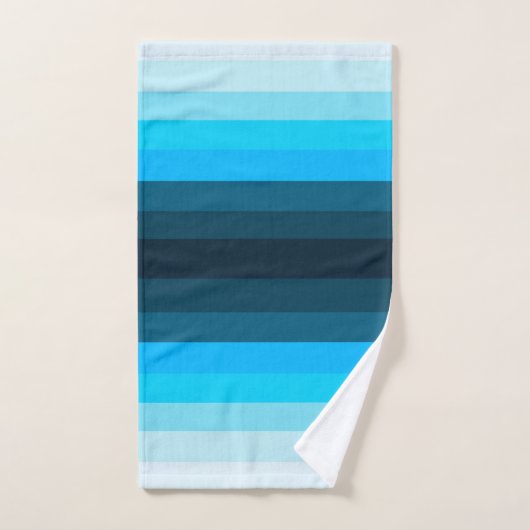 Multi-Blues-Badetuch-Set Badhandtuch Set (Handtuch)