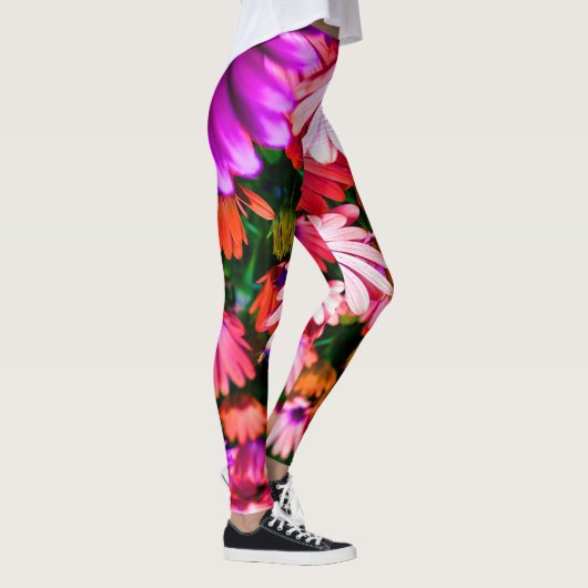 Multi-Blume Leggings (Rechts)