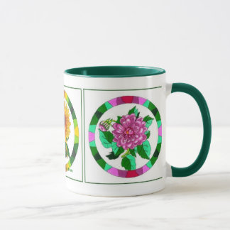 Multi BlumenTasse Tasse