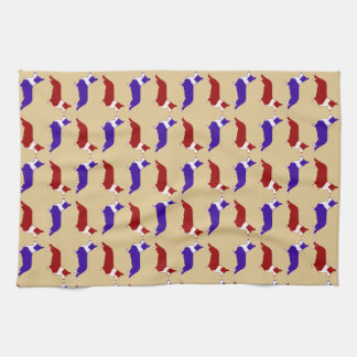 Multi Cardigan Corgi Geschirrtuch