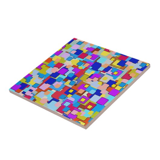 Multi Color Dutch Delft Look Tile Fliese (Seite)