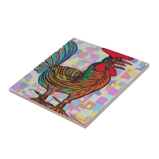 Multi Color Dutch Delft Look Tile Fliese (Seite)