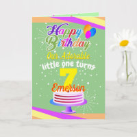 Multi Color Editable Unisex Happy Birthday | Grün