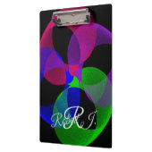 Multi Color Fusion Geometric Clipboard Klemmbrett (Links)